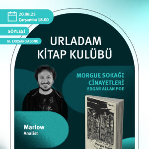 URLADAM Kitap Kulübü: Morgue Sokağı Cinayetleri
